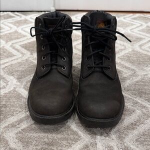 Timberland 6” Classic Waterproof Black Boots/Big Boys/ Size 6
